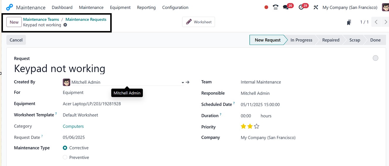 Odoo 18